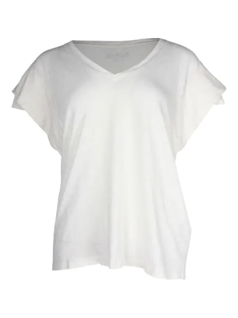 Ba&Sh layered-sleeve V-neck T-shirt White NAPPUGBCL283595W