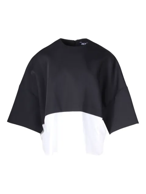 Jacquemus Pre-Owned colour-block top Blue NAPPUGBCL344666W