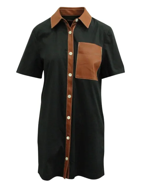STAUD short sleeve dress Black NAPPUGBCL175729W