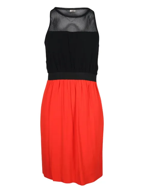 SANDRO panelled midi dress Red NAPPUGBCL194646W