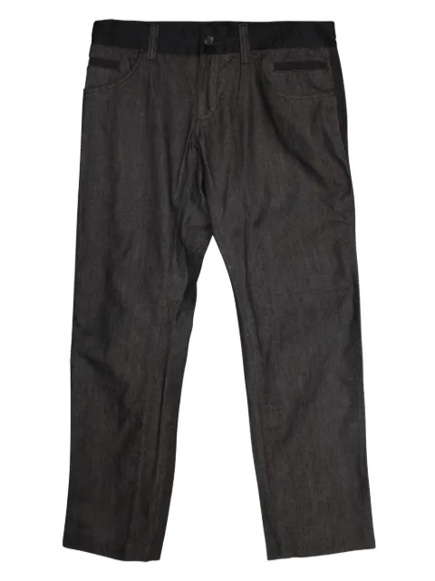 Dolce & Gabbana Pre-Owned straight-leg jeans Black MRPPUGBCL301114M