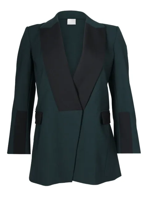 Dion Lee two-toned blazer Green TONPUGBCL193726W