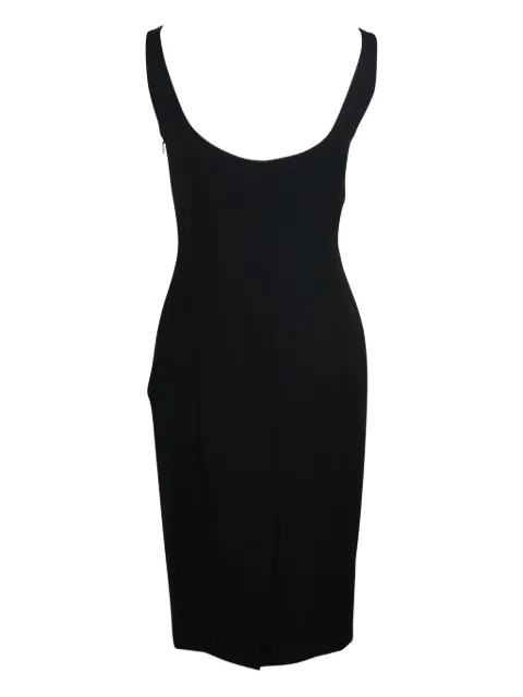 Moschino Pre-Owned cowl-neck dress Black NAPPUGBCL194634W