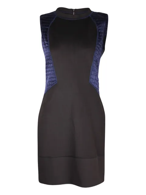 SANDRO colour-block sleeveless mini dress Black NAPPUGBCL336799W