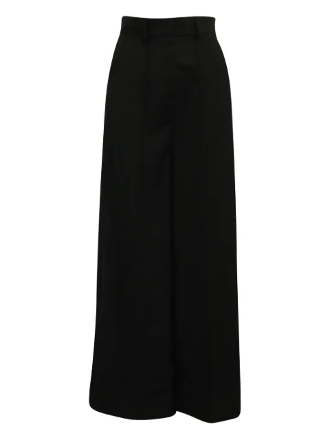 MSGM wide-leg tailored trousers Black TONPUGBCL156580W