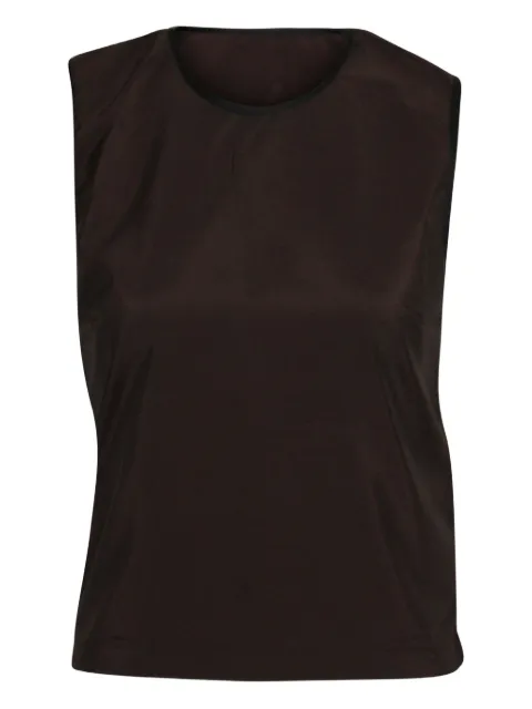 Prada Pre-Owned two-tone sleeveless top Brown NAPPUGBCL162120W