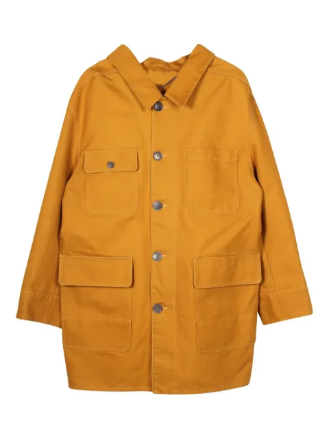 Balenciaga Pre-Owned long-sleeved cotton jacket Yellow BADOFRCL220591M