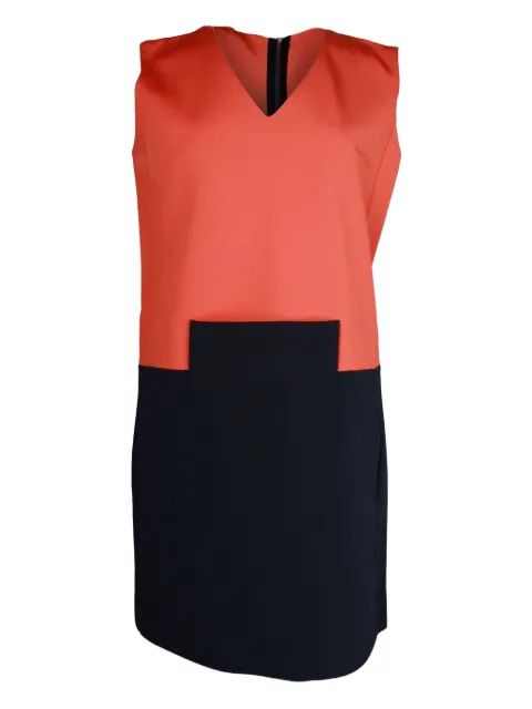 Victoria Beckham colour-block shift mini dress Orange NAPPUGBCL301100W