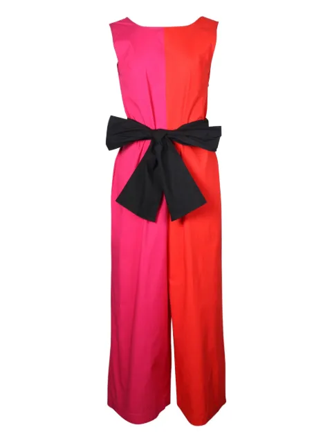 Isa Arfen colour-block jumpsuit Pink NAPPUGBCL203176W