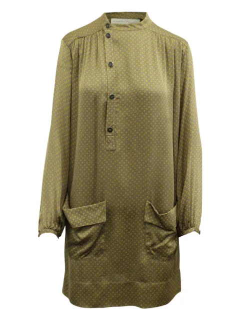 Stella McCartney Pre-Owned silk dress Brown TONPUGBCL167566W