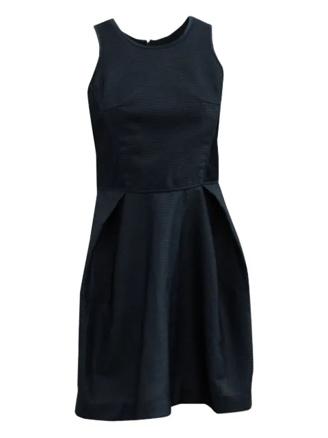 Maje inverted-pleat sheath dress Blue TONPUGBCL140120W