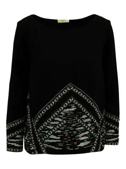 Ba&Sh embroidered sweater Black NAPPUGBCL137837W