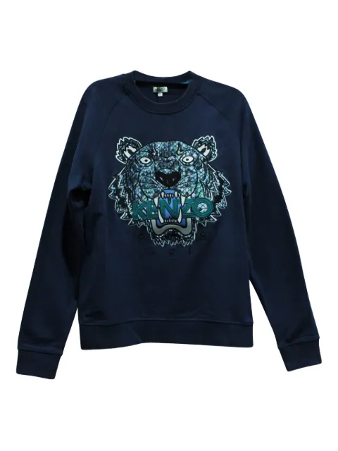Kenzo Pre-Owned cotton sweatshirt Blue MRPPUGBCL119730M