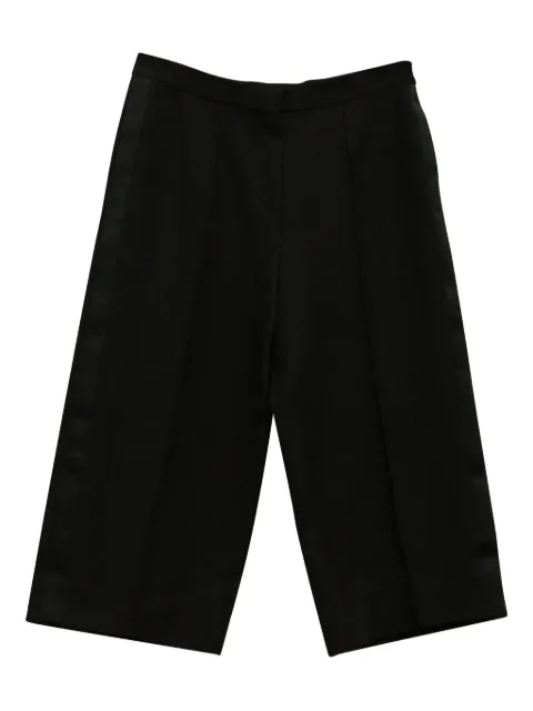 Valentino Garavani Pre-Owned wide-leg side-stripe trousers Black TONPUGBCL126346W