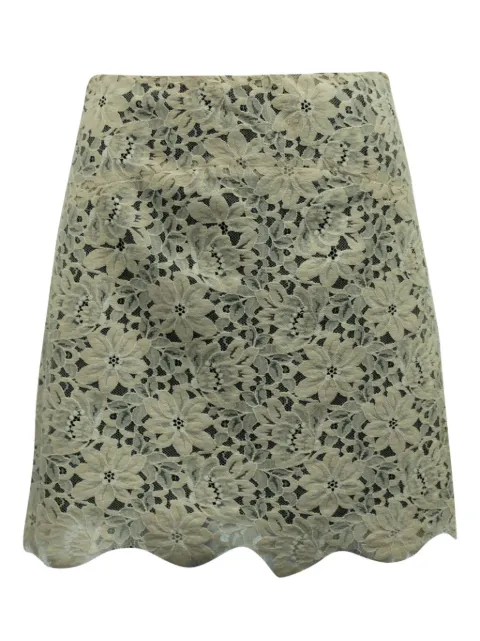 SANDRO floral-lace mini skirt Neutrals NAPPUGBCL124898W