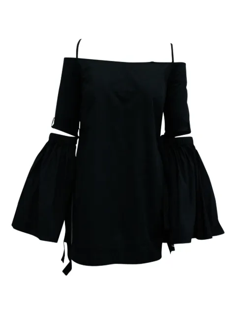 Ellery off-shoulder mini dress Black NAPPUGBCL116342W