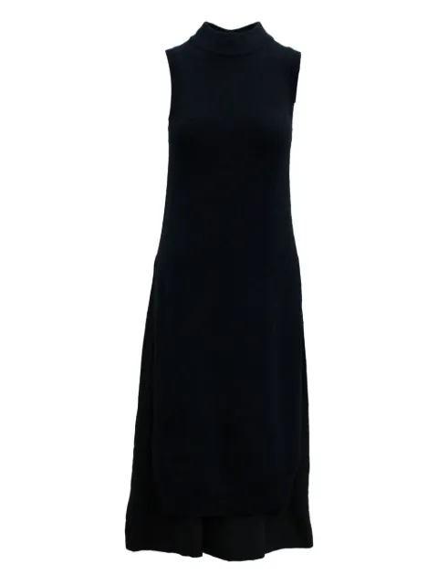 JOSEPH Joy layered sleeveless midi dress Blue NAPPUGBCL114378W