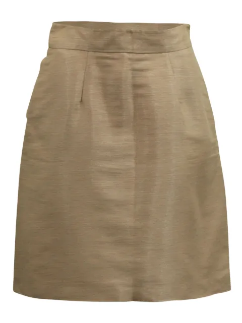 Mario Valentino Vintage pocket mini skirt Brown TONPUGBCL137333W