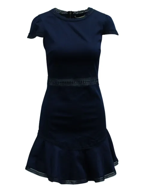 alice + olivia paneled mini dress Blue NAPPUGBCL124912W