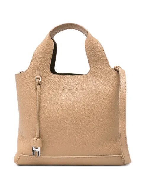 Hogan leather top-handles tote bag Neutrals KBW01RA0200TH1