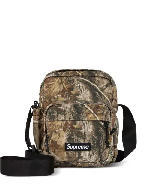 Supreme mini denim "Camo" messenger bag Brown SU25816