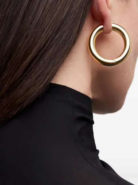 Jennifer Fisher Mini Samira hinged hoop earrings Gold 524475