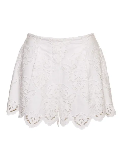 Cara Cara Trish floral-lace shorts White 285EEME