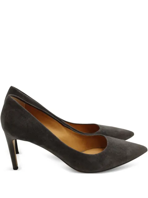 Isabel Marant Vintage pointed-toe suede pumps Grey TONPUGBSH179324W