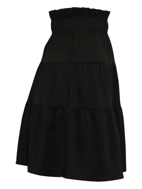 Ba&Sh tiered frill skirt Black NAPPUGBCL157404W