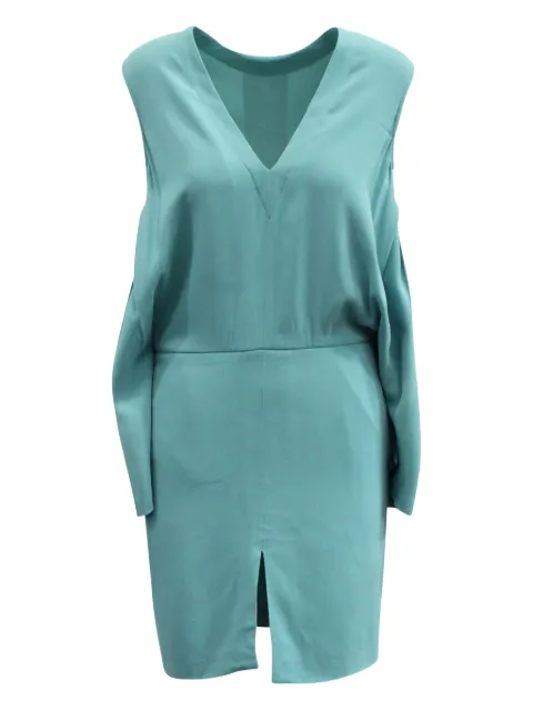 Stella McCartney Pre-Owned open-back mini dress Blue NAPPUGBCL120617W
