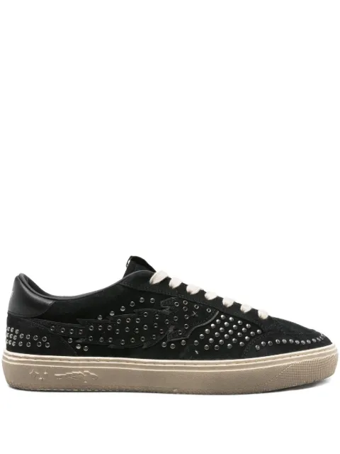 Enterprise Japan studded suede low-top sneakers Black BG5017PX72222222