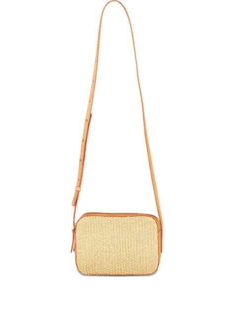 Mansur Gavriel Camera woven leather bag Neutrals WP24H138TRNATUR