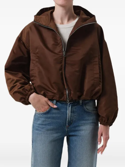 Citizens of Humanity hooded jacket Brown 5156BRN