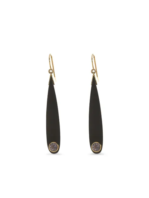 Mark Davis 18K yellow gold bakelite earrings Yellow 10151030