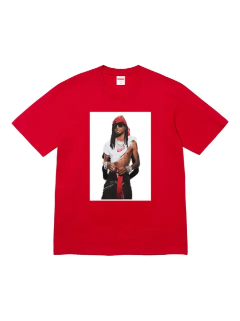 Supreme Stadium Playboi Carti "Red" T-shirt Red SU25807