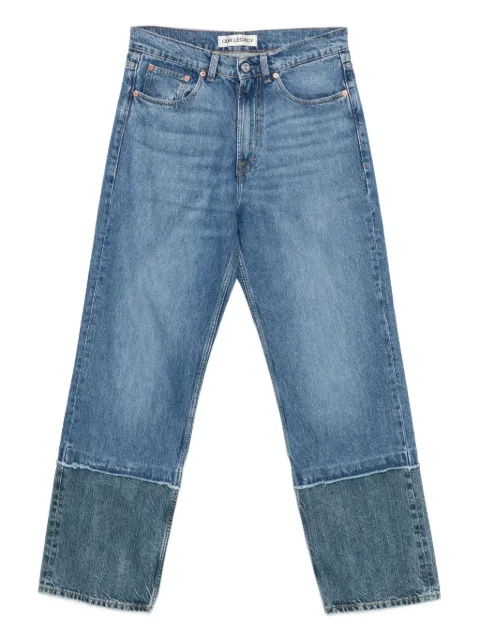 OUR LEGACY Third Cut contrast-hem jeans Blue M4255TS
