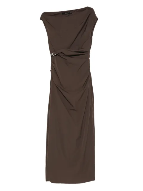 SIR. Sol off-shoulder maxi dress Brown SIR4251084