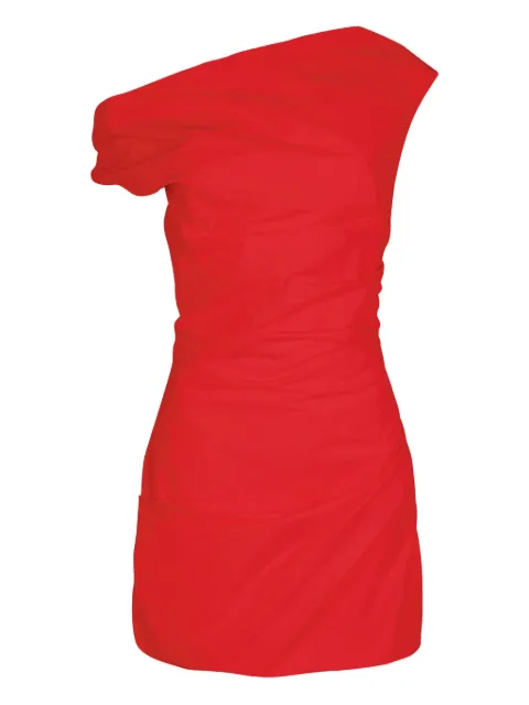 Paris Georgia Remmy off-shoulder mini dress Red REMMYD003RED