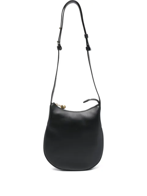 Cafuné Lune zip shoulder bag Black 0043