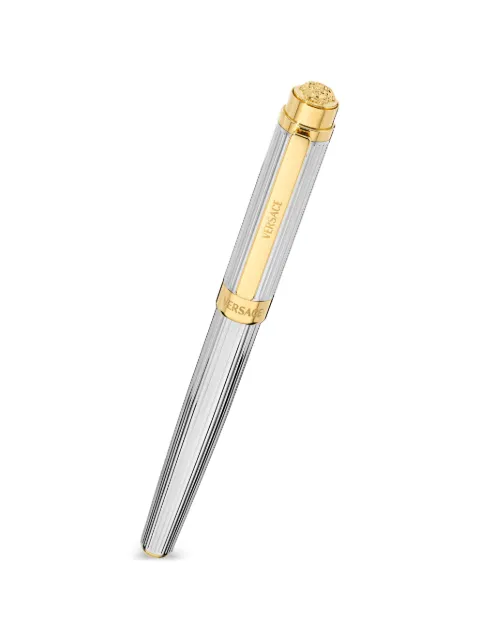Versace logo-embellishment pen Silver VRWK00325