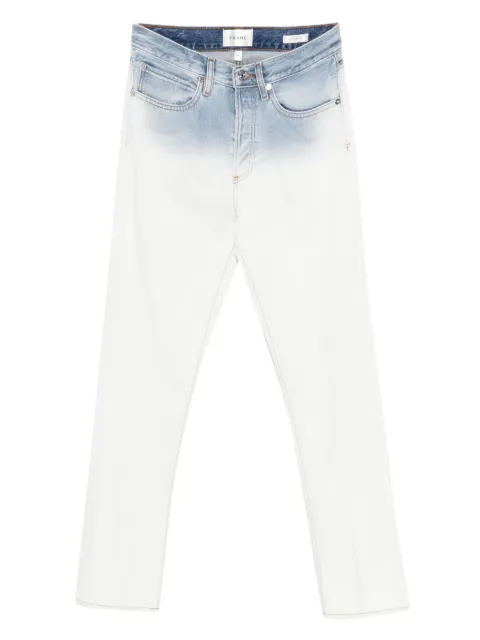 FRAME The Vertical tie-dye jeans White 1005210