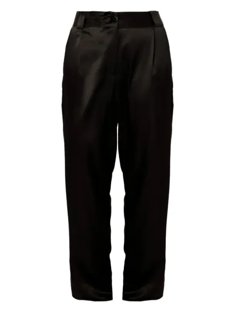 VIVEH satin trousers Black 230903805