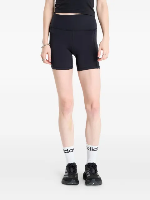 Under Armour high-waisted bull logo shorts Black 6005086002