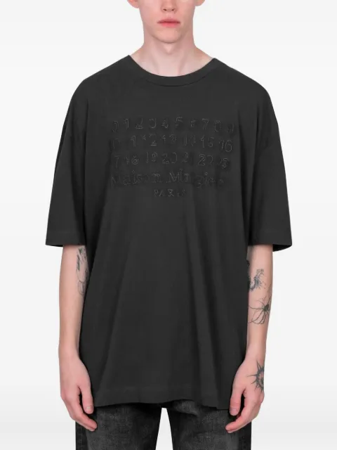 Maison Margiela logo-detail T-shirt Grey S50GC0705S24567