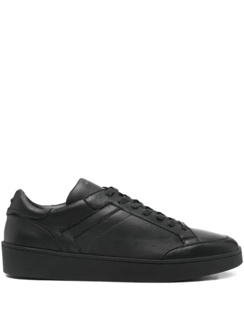Canali leather sneakers Black 491213RA01019