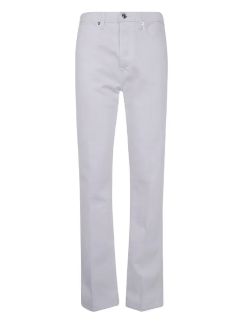 FRAME pressed-crease jeans White 1005728