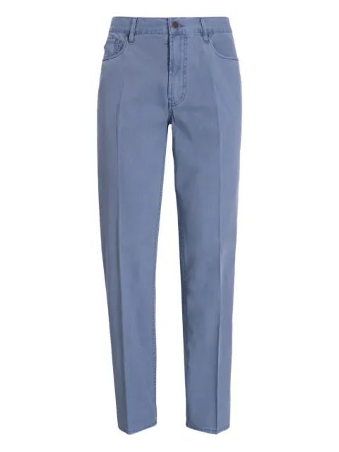Emporio Armani cotton pants Blue EM000763AF18515
