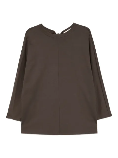 YEAREAST bow-detail blouse Brown Y22562211031B