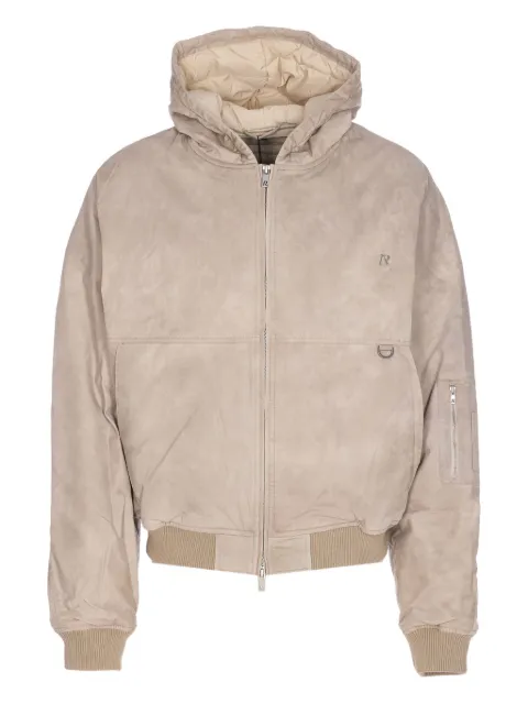 Represent hooded bomber jacket Neutrals MLM10012725