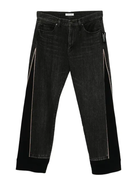 Undercover panelled straight-leg jeans Black UP2E1503